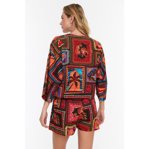 Trendyol Patterned Bottom-Top Set Cene