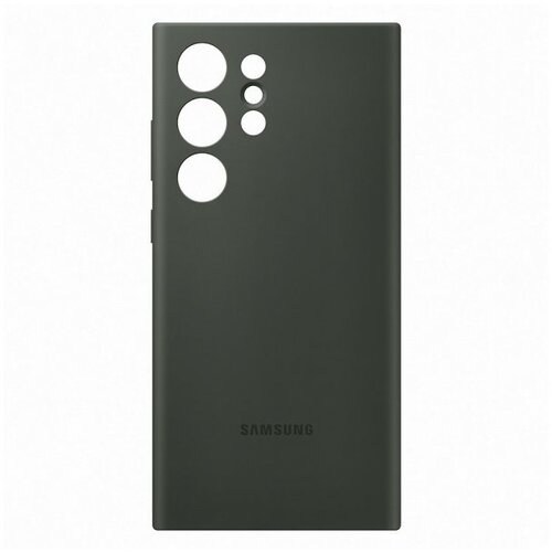 Samsung galaxy S23 ultra silicone case khaki Slike