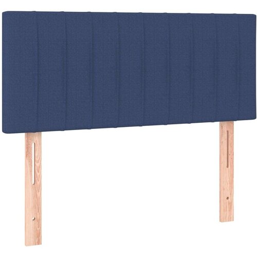  Uzglavlje plavo 80 x 5 x 78/88 cm od tkanine Slike