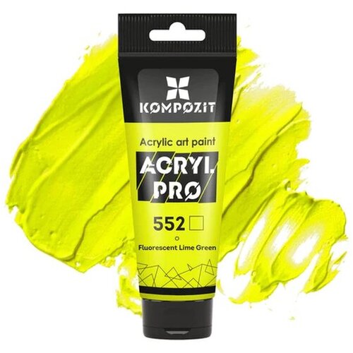  Fluorescentna akrilna boja ACRIL PRO ART Composite 75 ml | 552 lime Cene