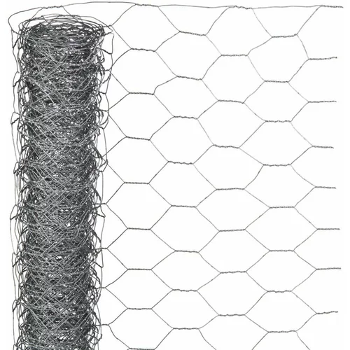 Nature žičana mreža šesterokutna 0 5 x 2 5 m 25 mm pocinčani čelik