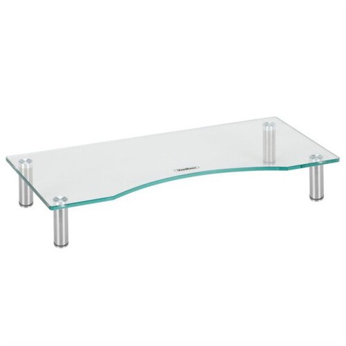 Vonhaus glass monitor stand L transparent Cijene