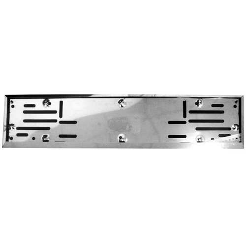 OKVIR ZA TABLICU INOX 1 KOMAD (ZAKRIVLJENI) Slike