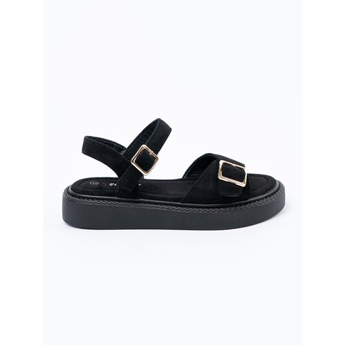 SEASTAR Black sandals with buckle Slike