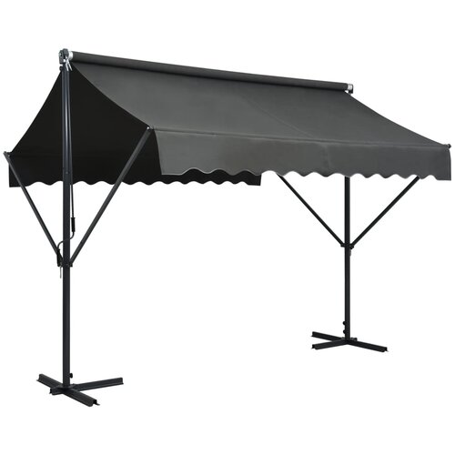  Tenda Samostojeća tenda 300 x 300 cm antracit Cijene