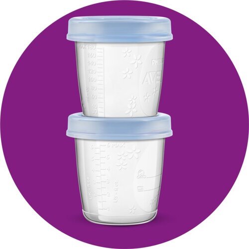 Avent SCF619/05 posodica za shranjevanje 180 ml, 5/1 Slike