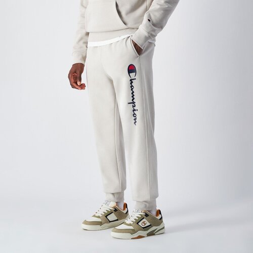 Champion fleece big logo joggers grey Cene