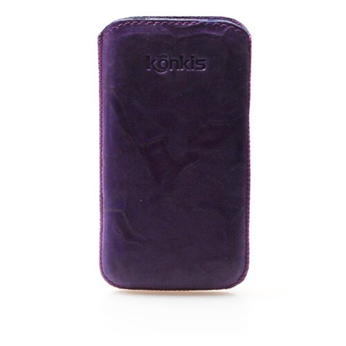 KONKIS žepek apple iphone 3, 3GS, 4, samsung 3590, nokia 220, washed purple Slike