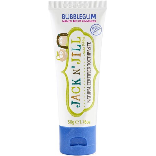 Jack N Jill Prirodna pasta za zube - Bubblegum Slike