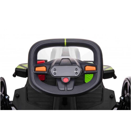 Ramiz otro&amp;scaron;ki električni gokart fast racing 24V drift bela Slike