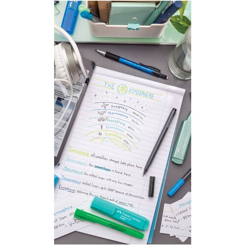 Signir 1-5mm slim 38 superfluorescentan faber castell 157763 zeleni Slike