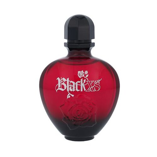 Paco Rabanne Black XS toaletna voda 80 ml po&amp;scaron;kodovana &amp;scaron;katla za ženske Slike