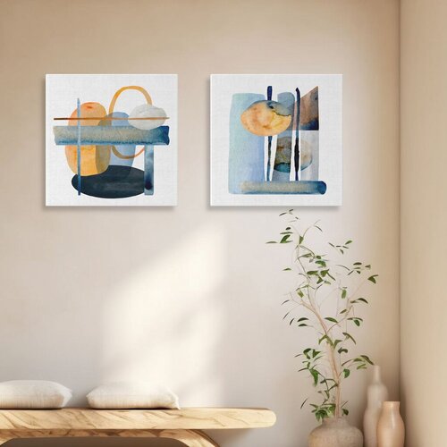 Wallity Zidna slika ASR_CNVS25-13, 40x40cm, 2 dijela Cene