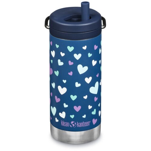 Klean Kanteen termo steklenička TKWide twist cap 355 ml Navy Hearts Cene