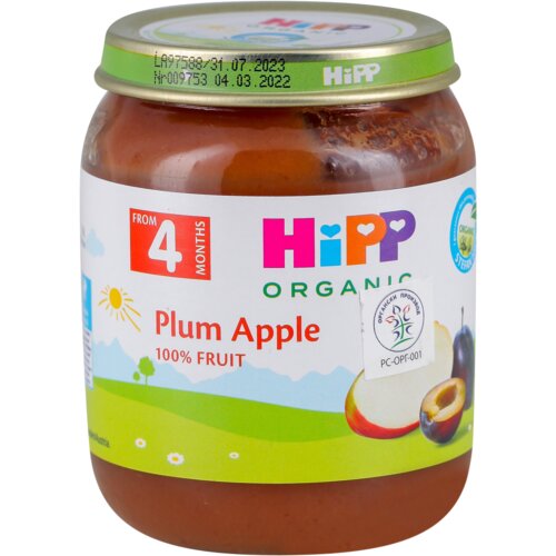 Hipp Kašica Bio jabuka i šljiva 125g Cene