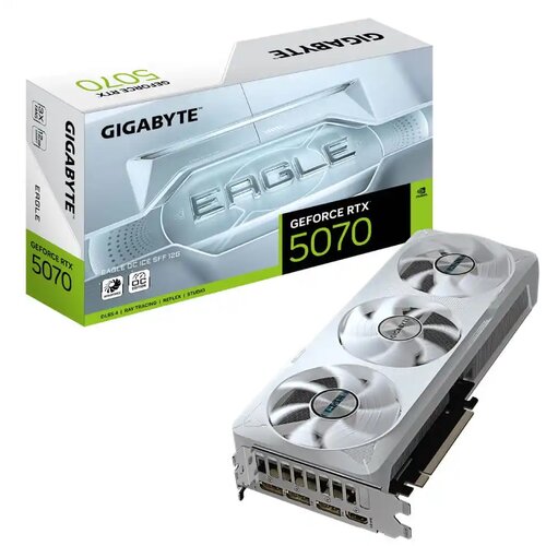 Gigabyte graficka karta geforce rtx 5070 eagle oc ice GDDR7 12GB 192bit 3xDP/HDMI Cene