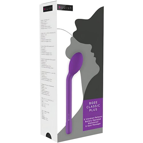 B Swish Bgee Classic Plus - vodootporni vibrator za G-točku (ljubičasti) Cijene