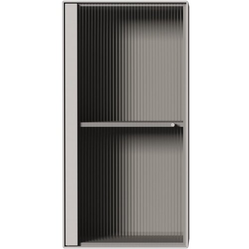 Hammel Furniture Svijetlo siva viseća vitrina 46x91 cm Edge by Hammel – Cijene