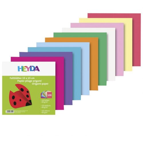  PAPIR ORIGAMI 15X15 CM 60G PK100 HEYDA 20-48755 14 Cijene