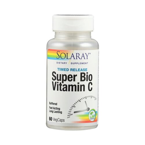 Solaray Super vitamin C kapsule, bio - 60 veg. kapsul Cene