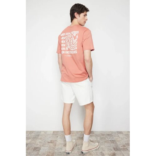 Trendyol Mu&scaron;ka majica Tmnss24Ts00015, Roze Cene