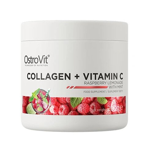 OSTROVIT Kolagen + Vitamin C 200g – Ukus Kole, Za Kožu, Zglobove i Elastičnost Cene