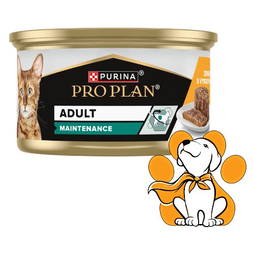 Purina Pro Plan Adult Cat Maintenance Chicken 85g, Vlažna Hrana Za Odrasle mačke Cene
