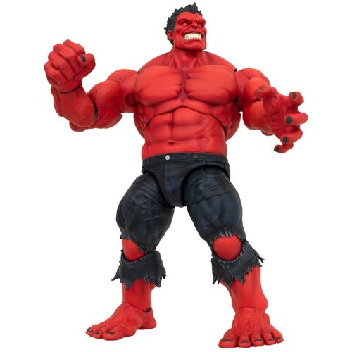 DIAMOND SELECT Action Figure Marvel Comics - Red Hulk Cene