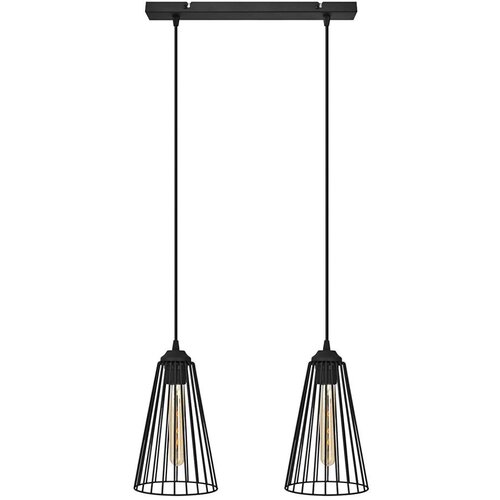  Luster na sajli TORRI 2xE27/15W/230V crni Cene