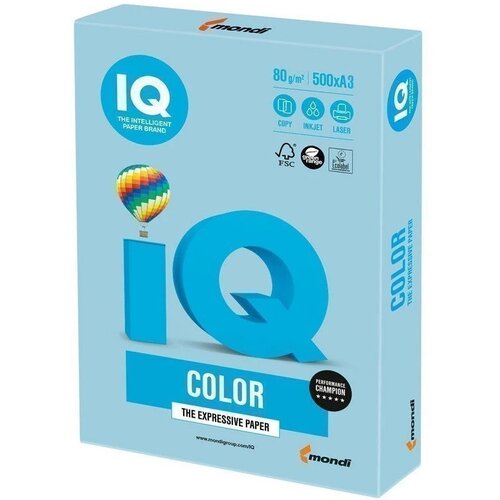  Papir barvni a3 80gr iq pastel 1/500 MONDI - OBL70-MODRA Cene
