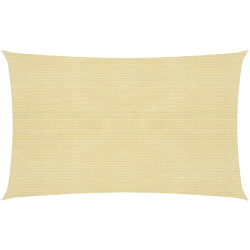 VidaXL Senčno jadro 160 g/m&amp;sup2; bež 2x4,5 m HDPE Slike