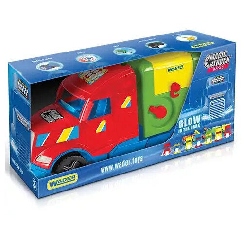 Wader Magic Truck: Smetarsko vozilo s fluorescentnimi lučmi 60 cm - Cene