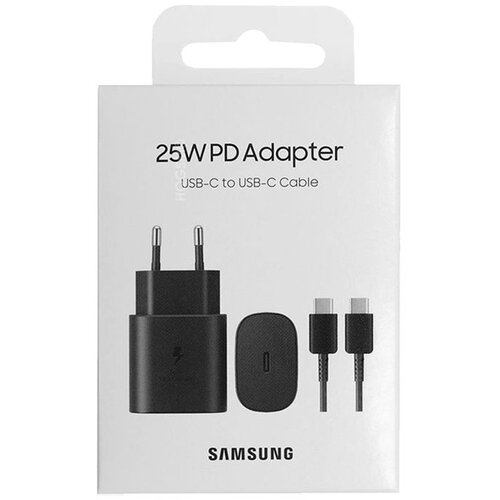  EP-TA800XBEGWW Samsung 25W Ultra Fast USB-C Wall Charger Black (cable included) Slike