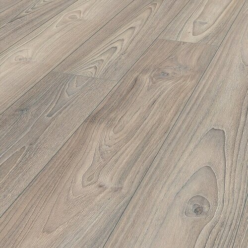 LOGOCLIC Ambienta Laminat Hrast Alba (1.288 x 195 x 10 mm, Rustikalni pod) + BAUHAUS jamstvo 30 godina Cijene