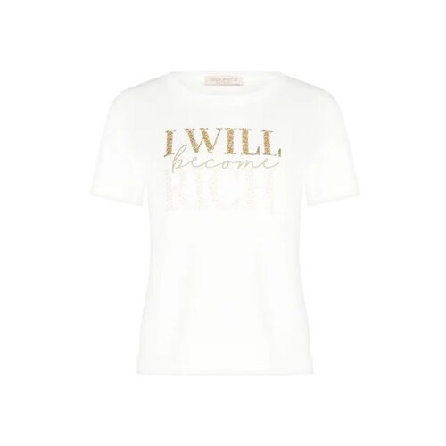 Rinascimento Majice s kratkimi rokavi CFC0126301003 Pozlačena Slike