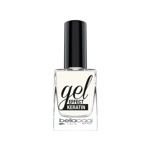 bellaoggi lak za nohte - Gel Effect Keratin Nail Polish - Milky White