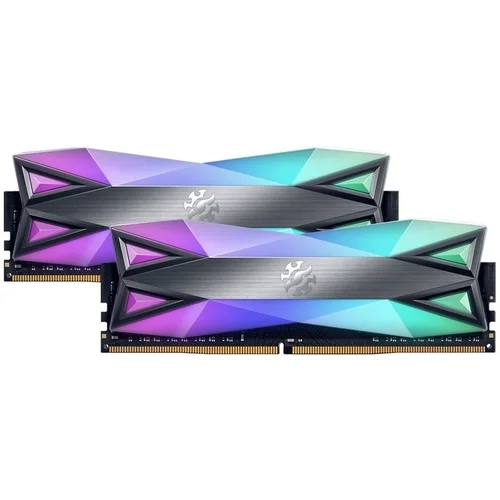 Adata Ram Memory Xpg 16Gb (2X8Gb) Ddr4 3200Mhz Spectrix D60G Rgb Cl16, (21407979)