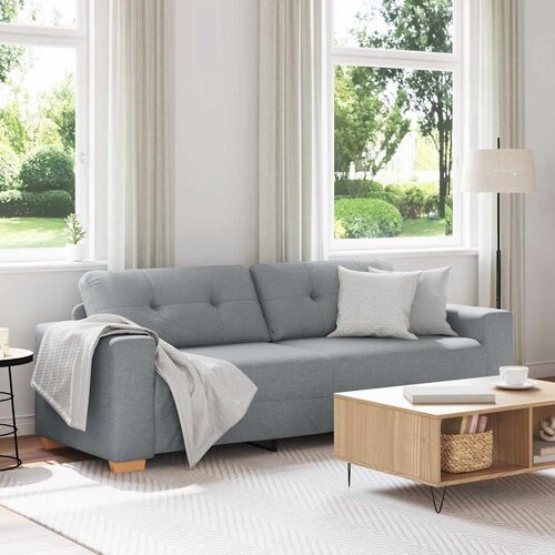  Trosjed Sofa Svijetlo siva 220x78x80 cm Tkanina Cijene