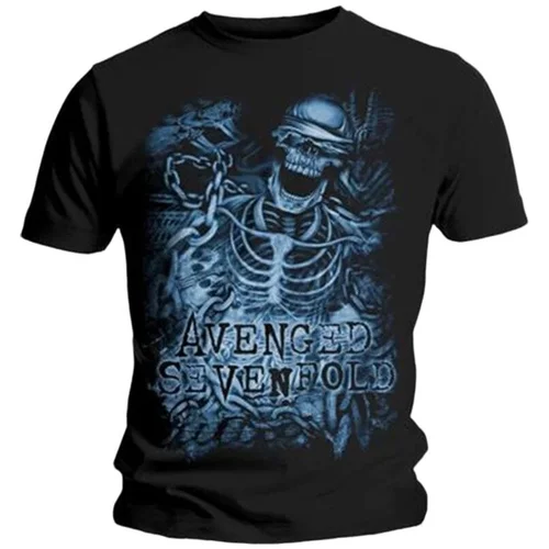 Avenged Sevenfold Košulja Chained Skeleton Unisex Black 2XL