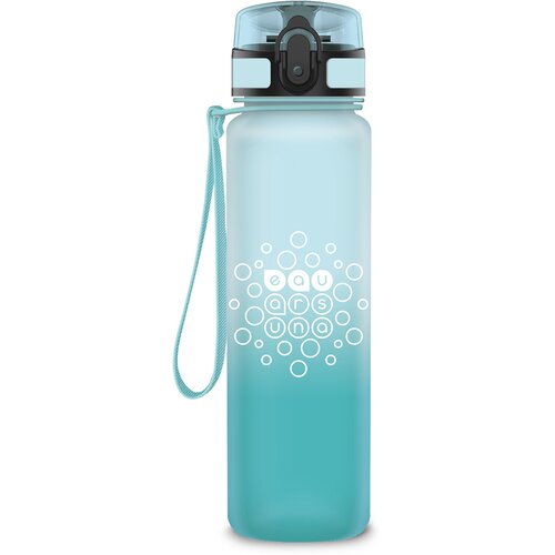 Ars Una Ice bijelo-svijetloplava boca s prijelazom boje, matna, bez BPA, 600 ml Slike
