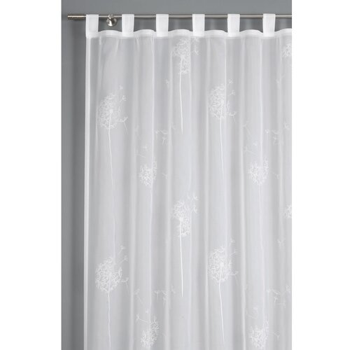 Gardinia Bela prosojna zavesa 245x140 cm Voile - Gardinia Cene
