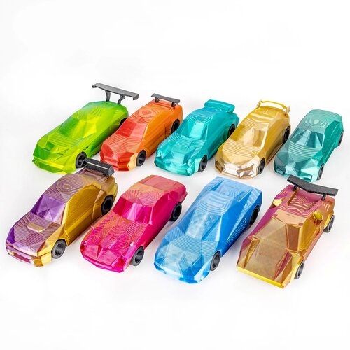 Polymaker Panchroma&amp;trade; PLA Dual Silk Chameleon (Yellow-Blue) - 1,75 mm / 1000 g Slike