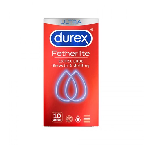 Durex Kondomi Thin Feel Extra Lubricant, 10 kom Cijene