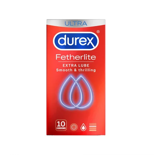 Durex Kondomi Thin Feel Extra Lubricant, 10 kom