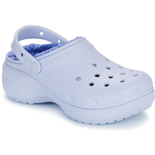 Crocs Classic Platform Lined Clog W Plava Cijene
