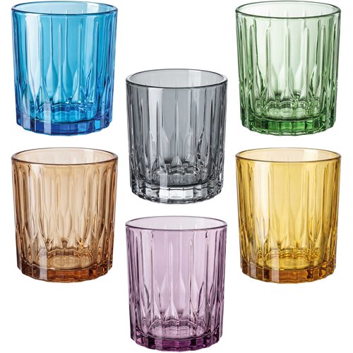 Tognana Set od 6 ča&amp;scaron;a Lounge Rhapsody, 35 cl, &amp;Scaron;areni Slike