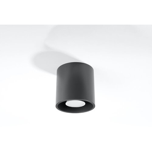 Nice Lamps Temno sivo točkovno svetilo ø 10 cm Roda – Cene