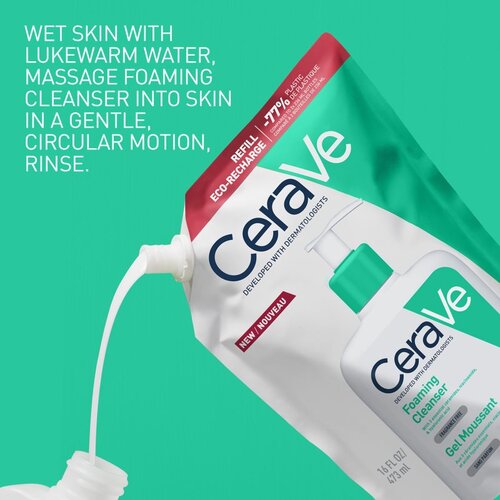 CeraVe penu&amp;scaron;avi gel za či&amp;scaron;ćenje refill, 473 ml Slike