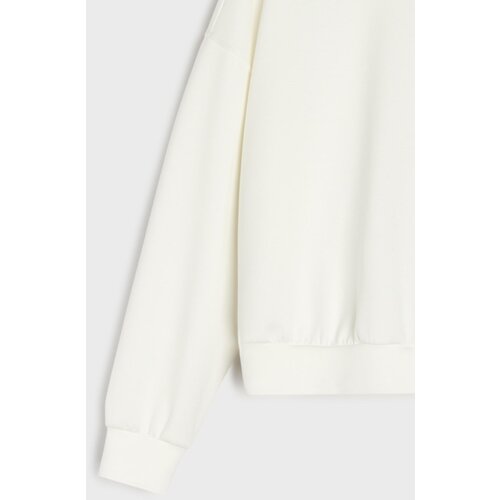 Sinsay Glatka bluza s dugim rukavima soft touch Slike