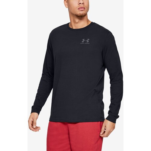 Under Armour T-shirt SPORTSTYLE LEFT CHEST LS-BLK - Men's Cijene